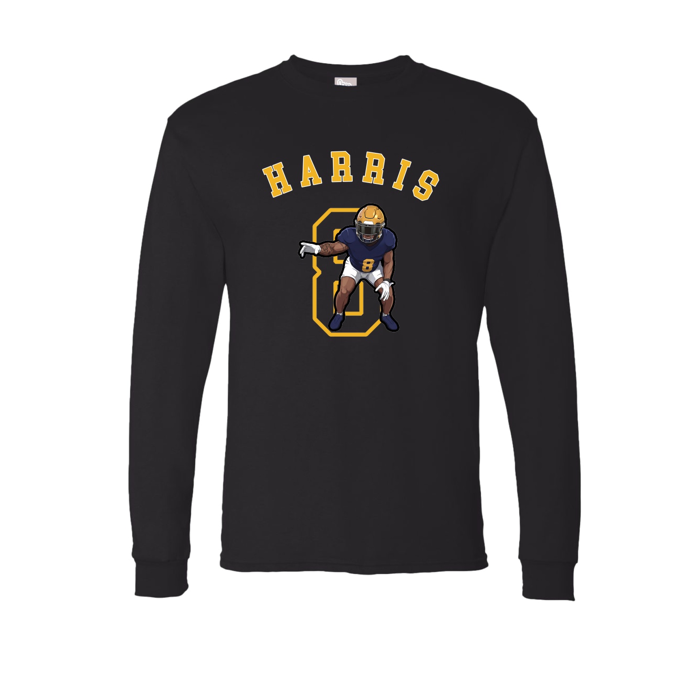 Long Sleeve Tee — Shirsey Arch in Black