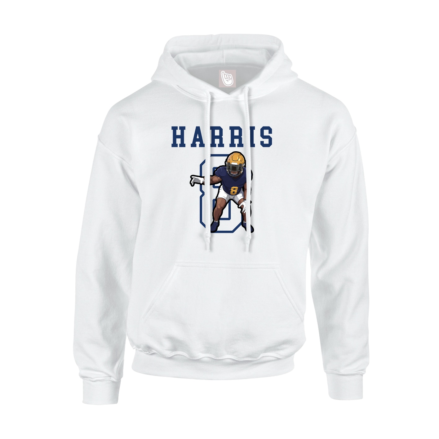 Youth Hoodie — Shirsey in White
