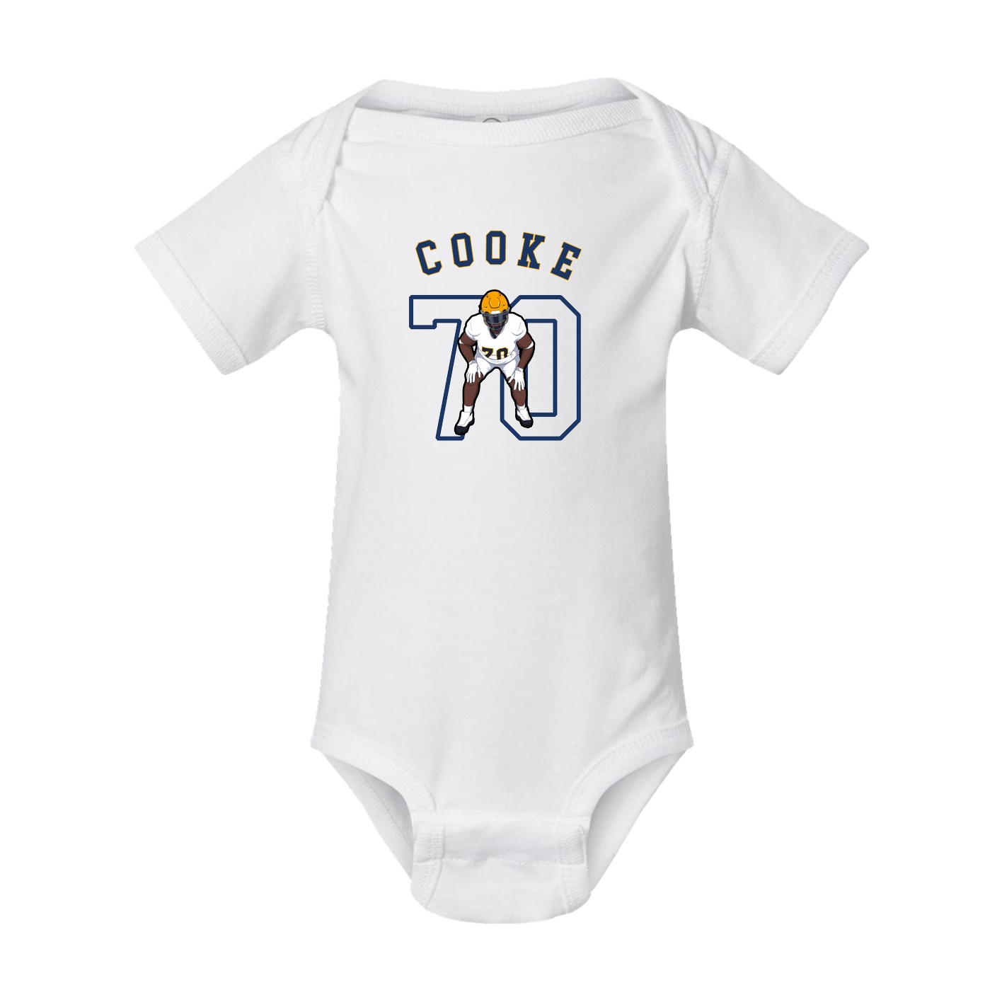 Baby Onesie — Shirsey Arch in White