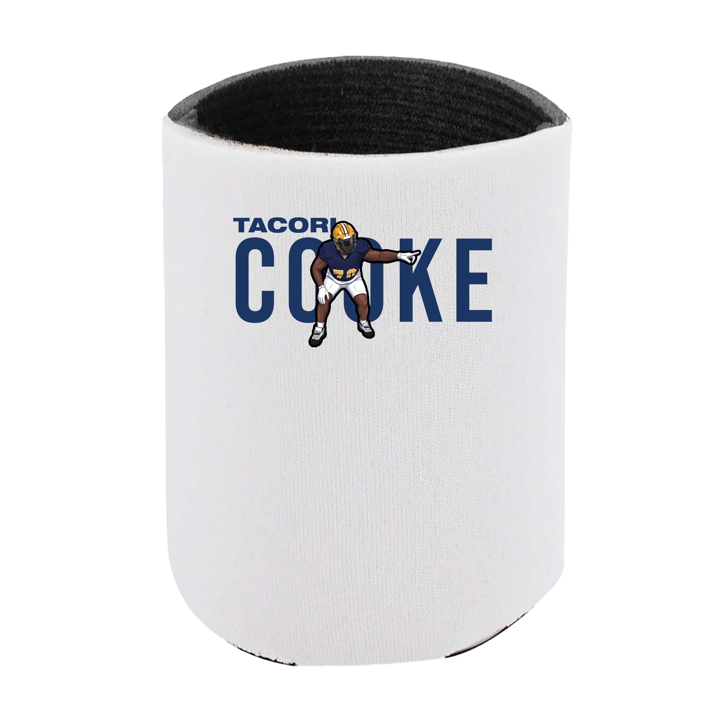 Can Holder — Player Name in White