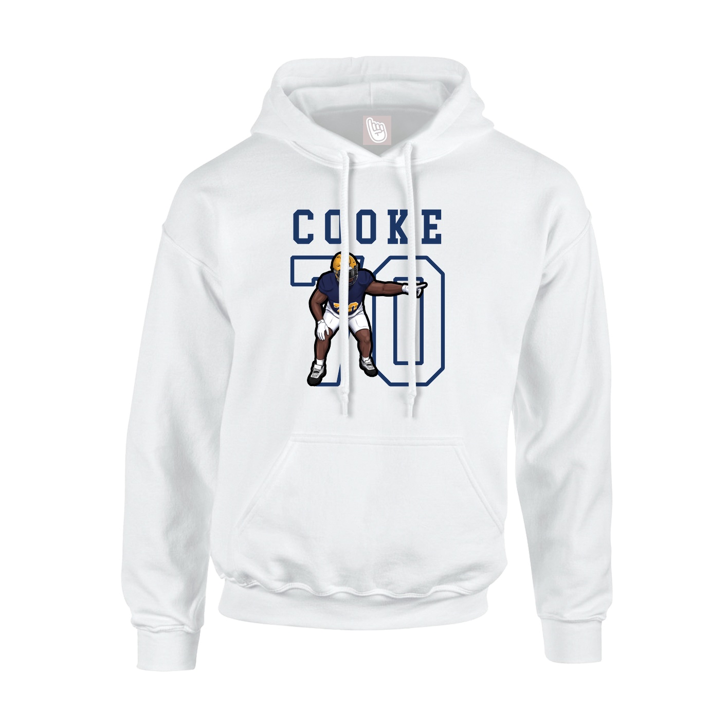 Youth Hoodie — Shirsey in White