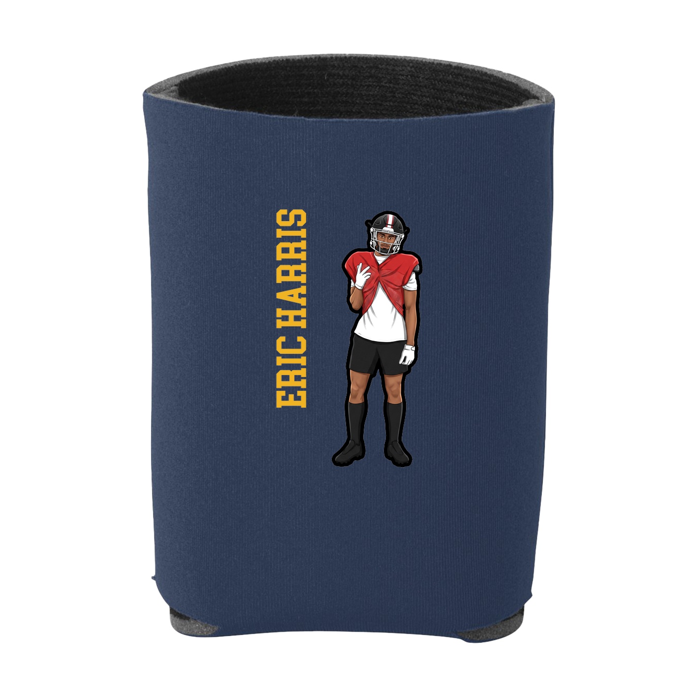 Can Holder — Name Vertical in Navy