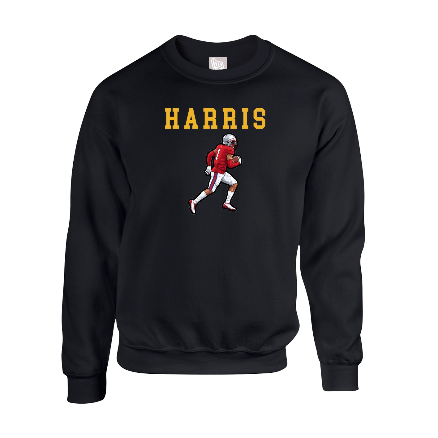 Fleece Crew — Shirsey in Black
