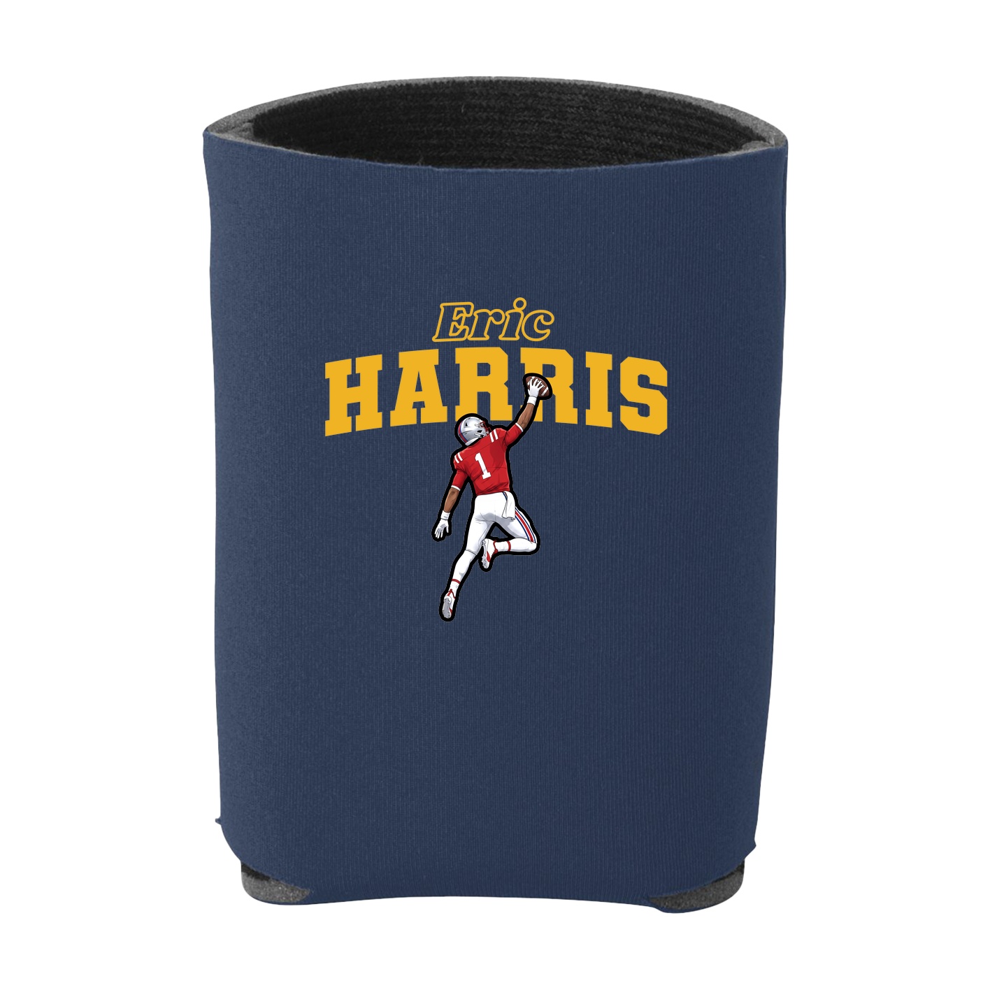 Can Holder — Name Arch in Navy