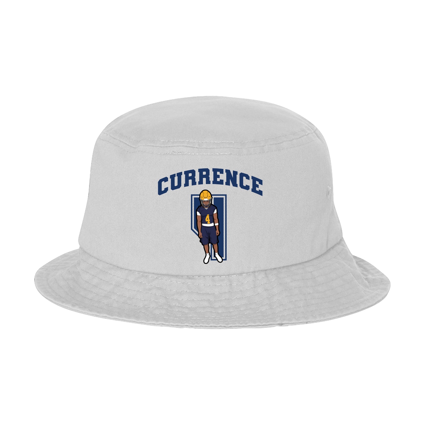 Bucket Cap — Number in White