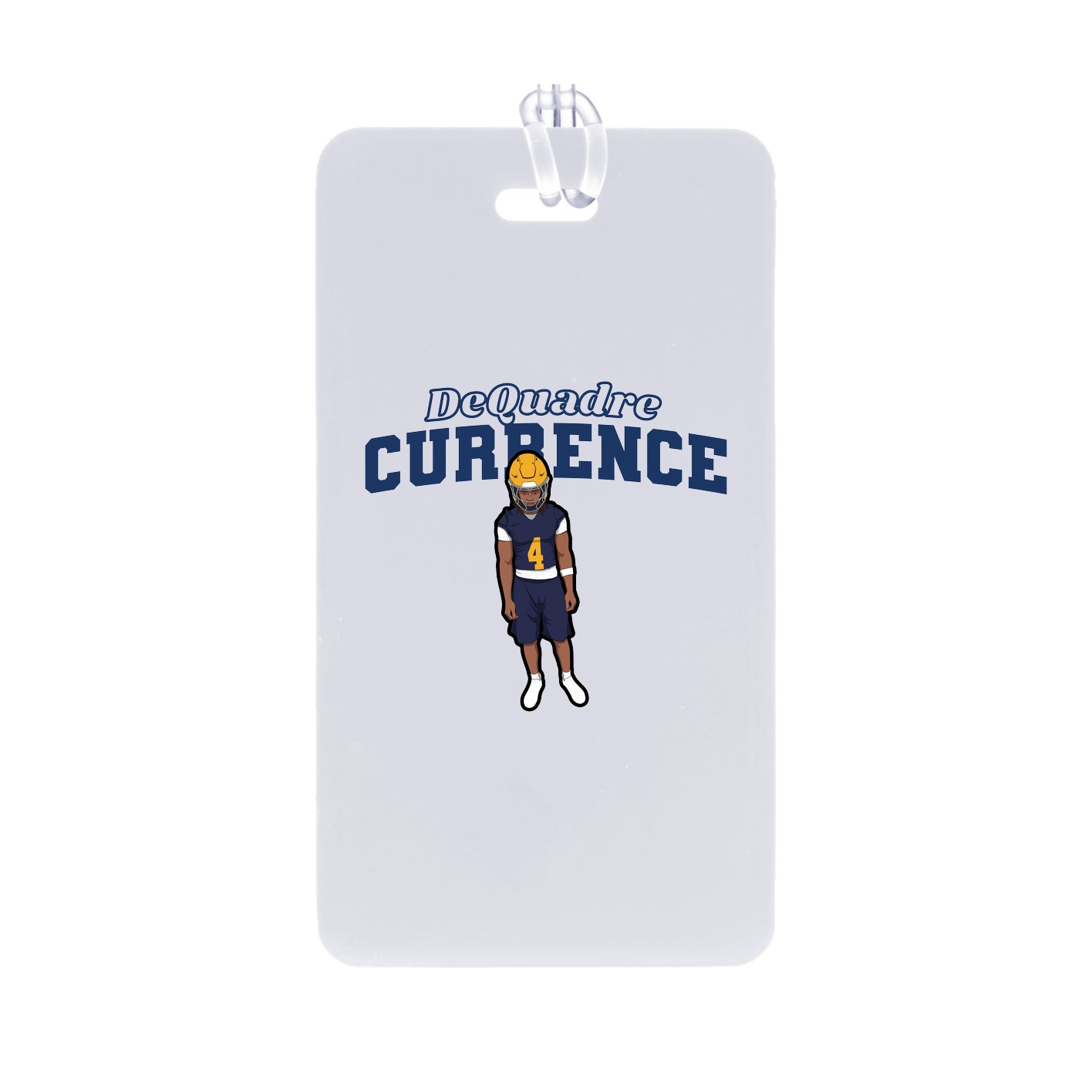 Bag Tag — Name Arch in Classic
