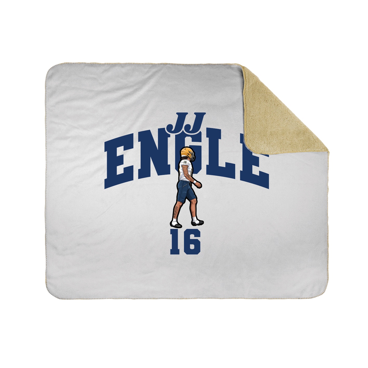 Throw Blanket — Signature Arch in White