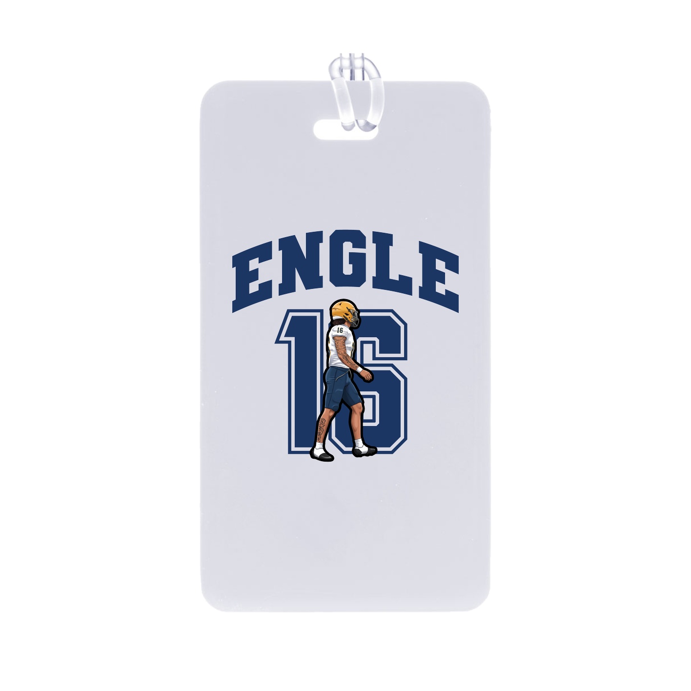 Bag Tag — Number in Classic