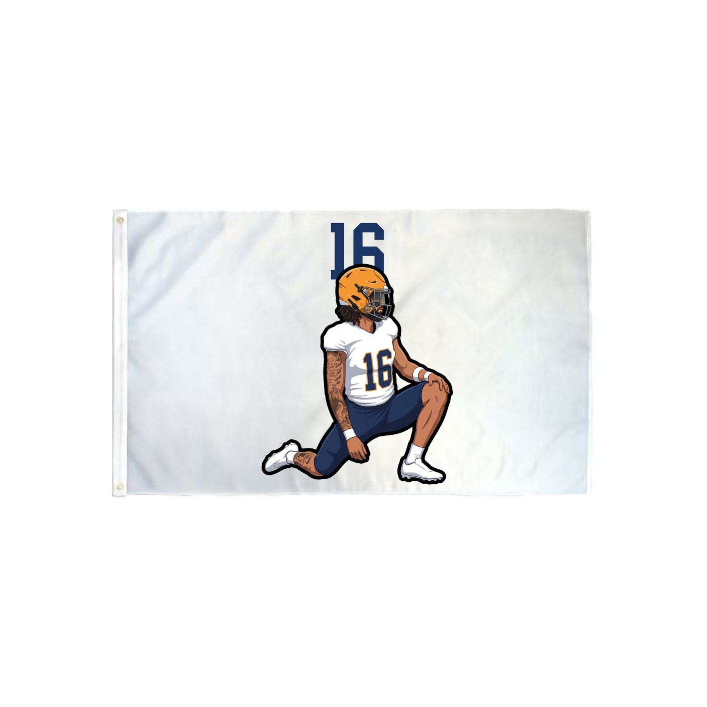 3x5 Flag — Number Top in Classic