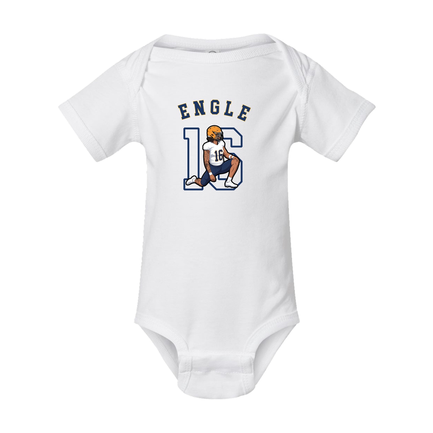 Baby Onesie — Shirsey Arch in White