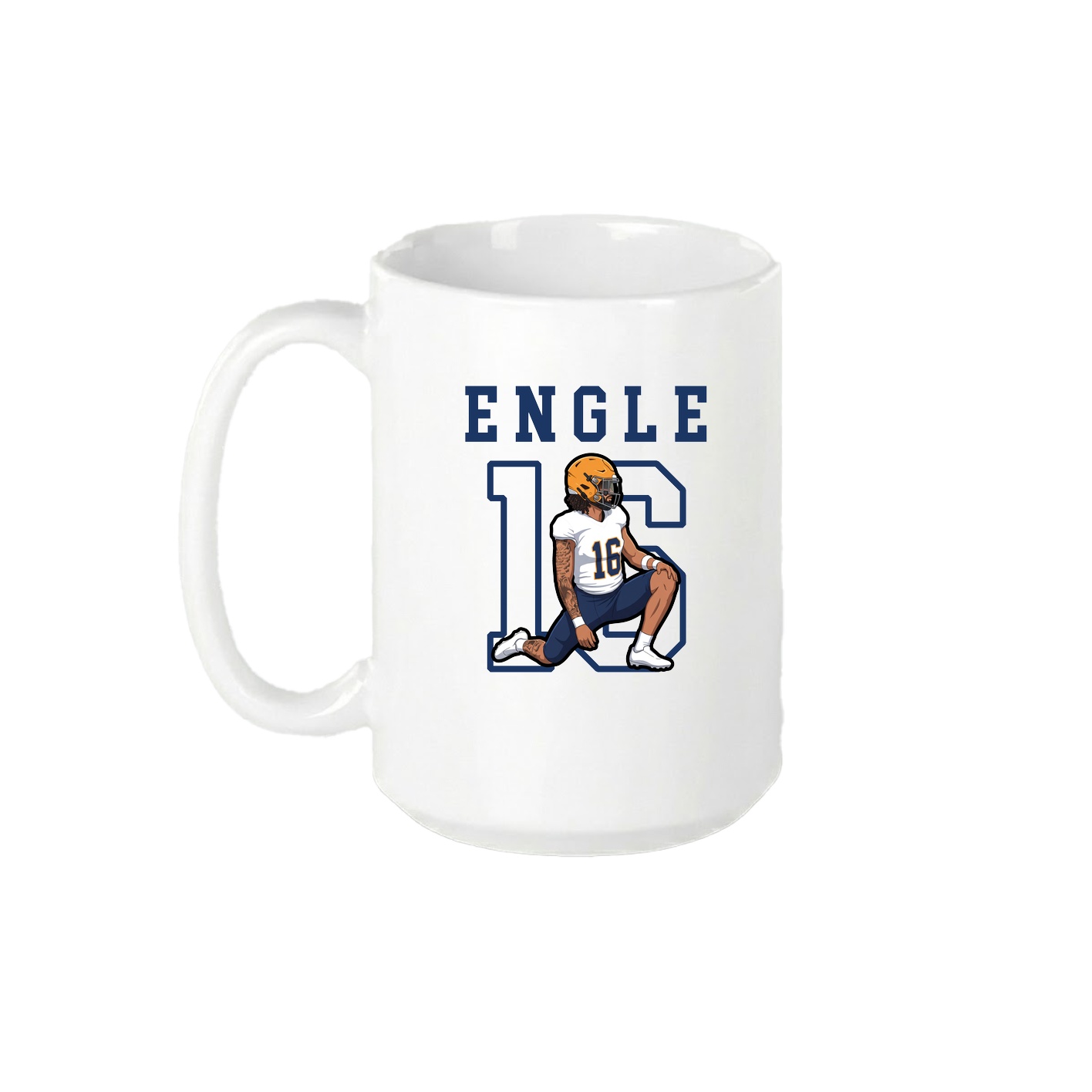 15oz Coffee Mug — Shirsey in White