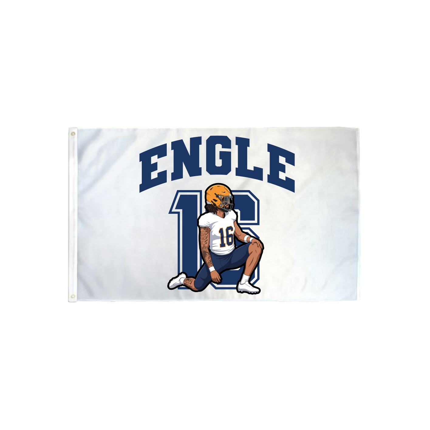 3x5 Flag — Number in Classic
