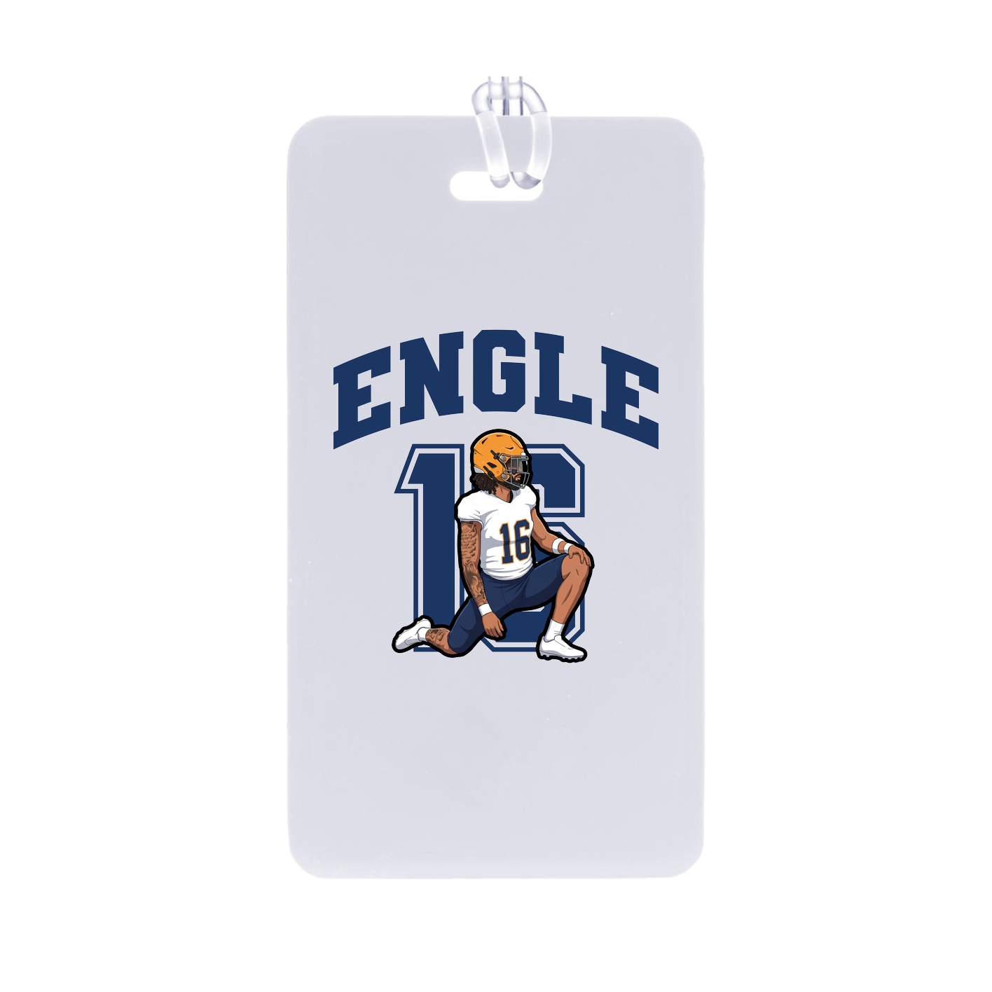 Bag Tag — Number in Classic