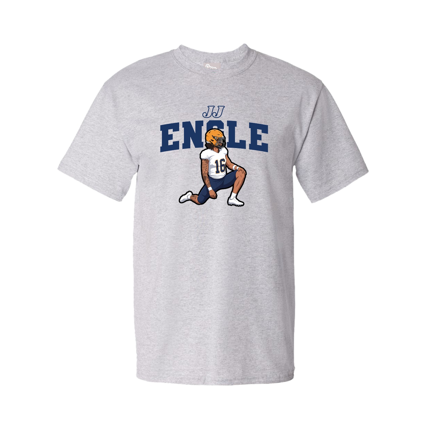 Tee — Name Arch in Grey