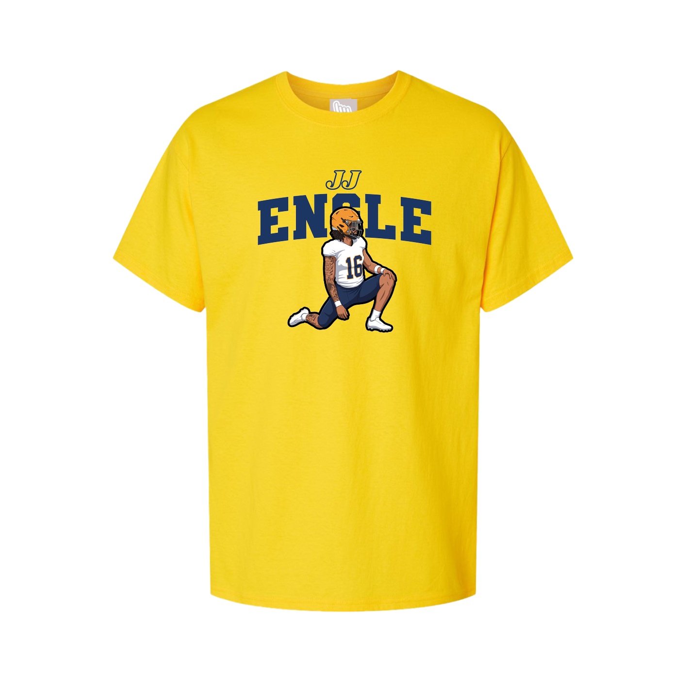 Youth Tee — Name Arch in Gold
