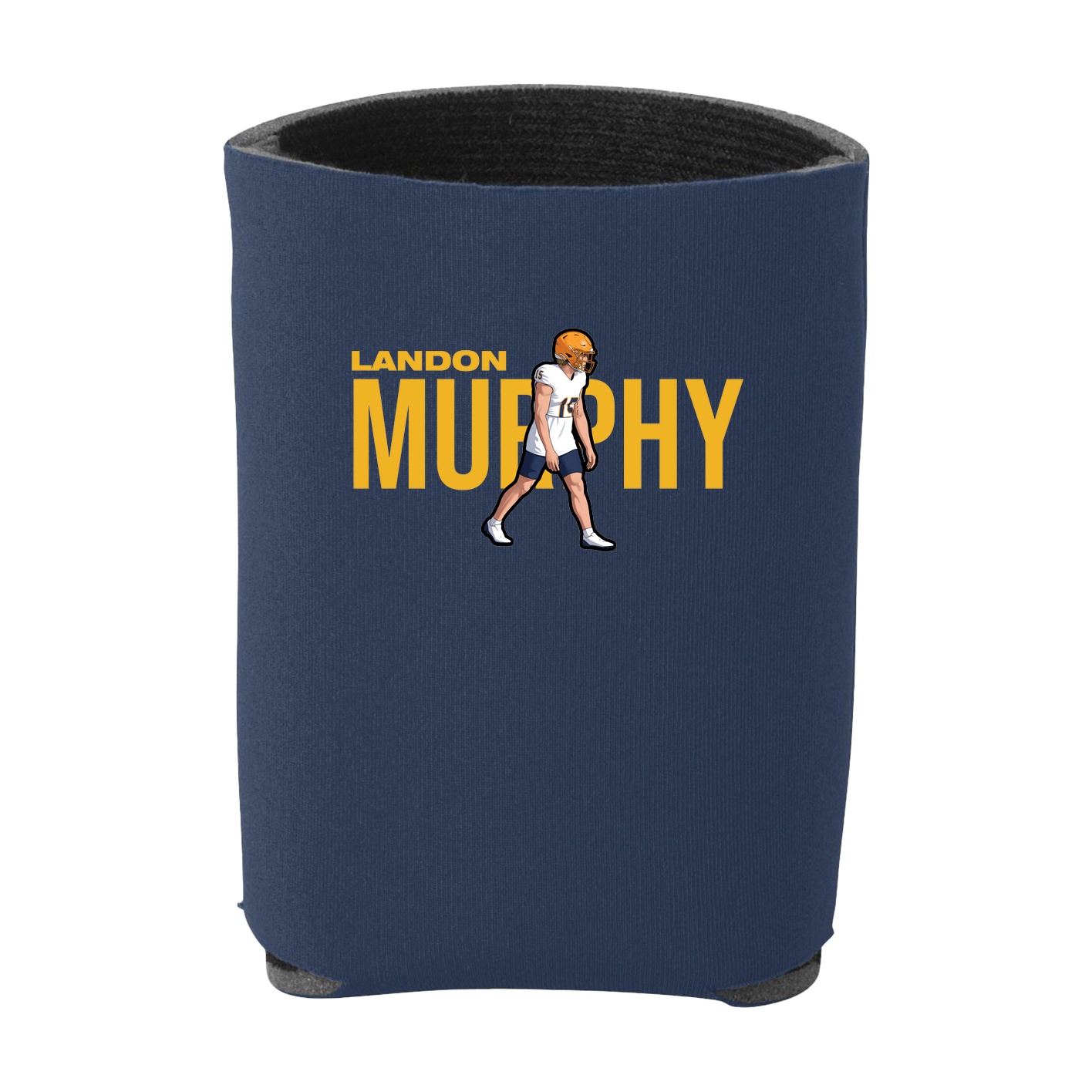 Can Holder — Player Name in Navy