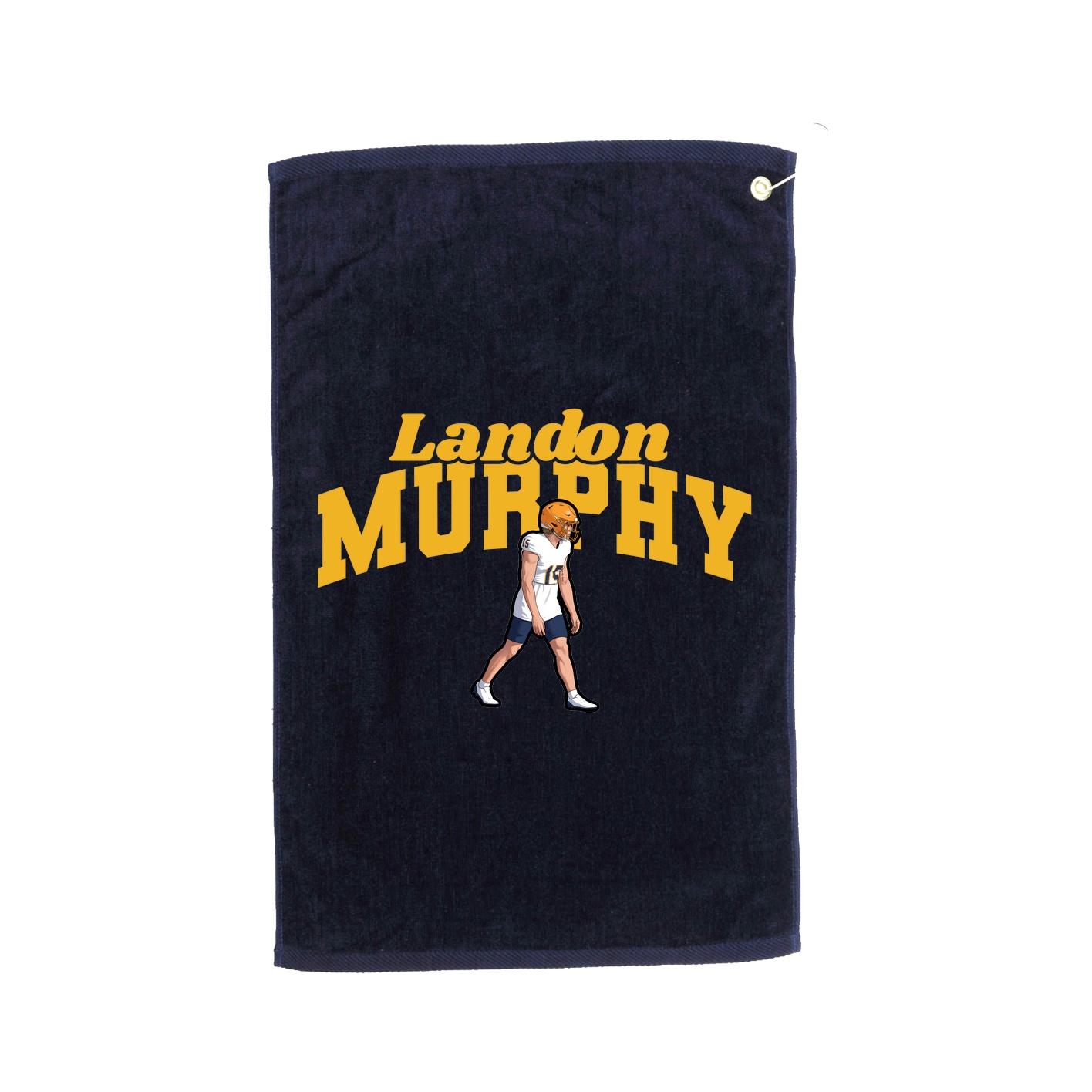 Golf Towel — Signature Arch in Navy