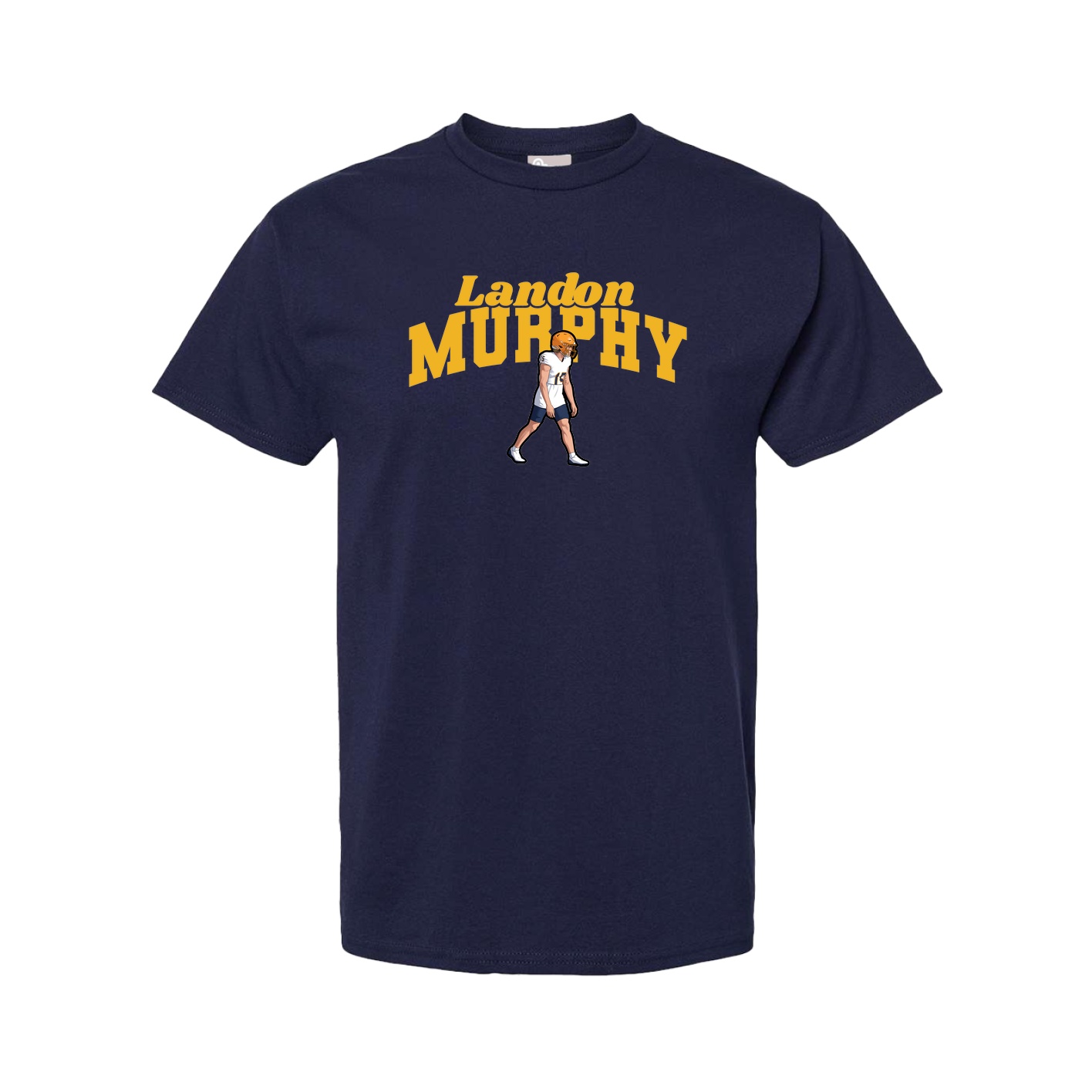 Tee — Signature Arch in Navy