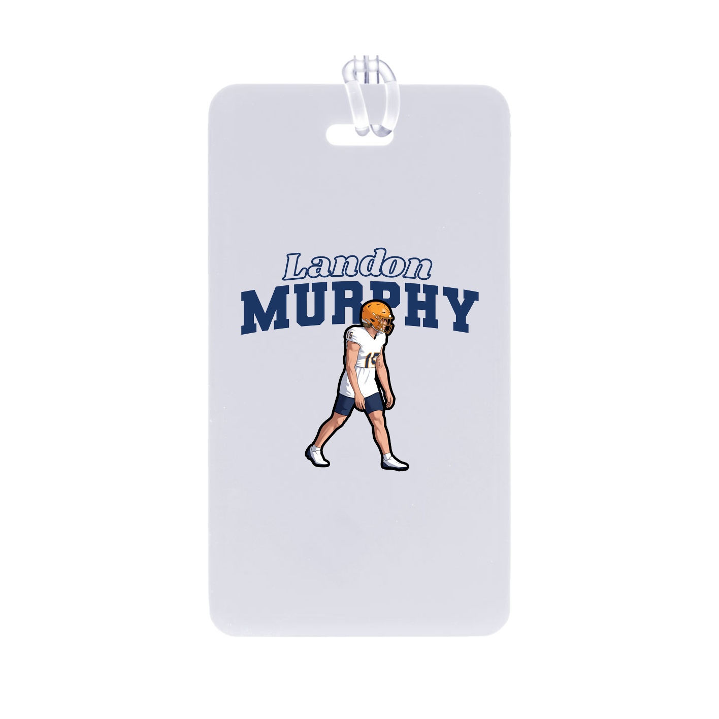 Bag Tag — Name Arch in Classic