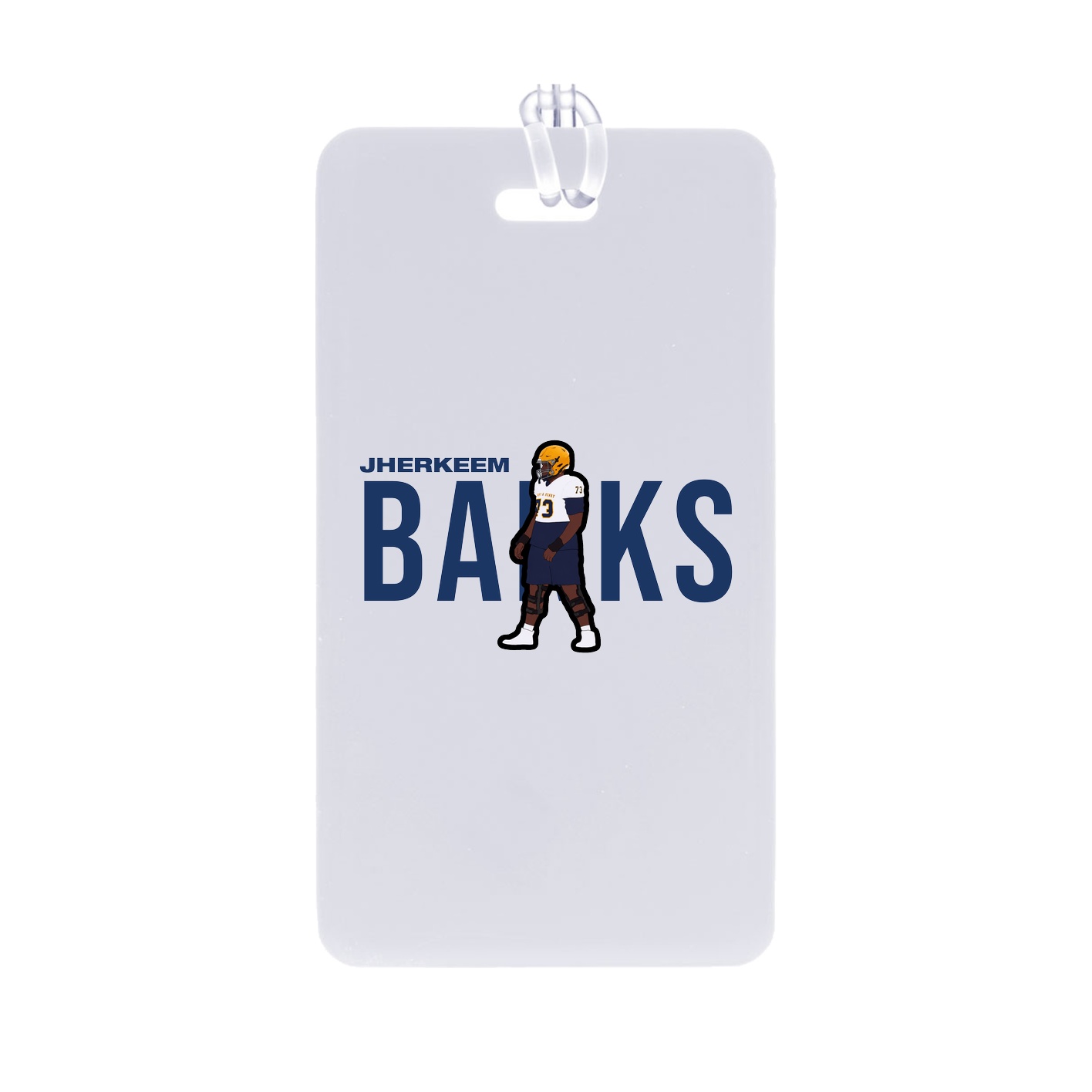 Bag Tag — Player Name in Classic
