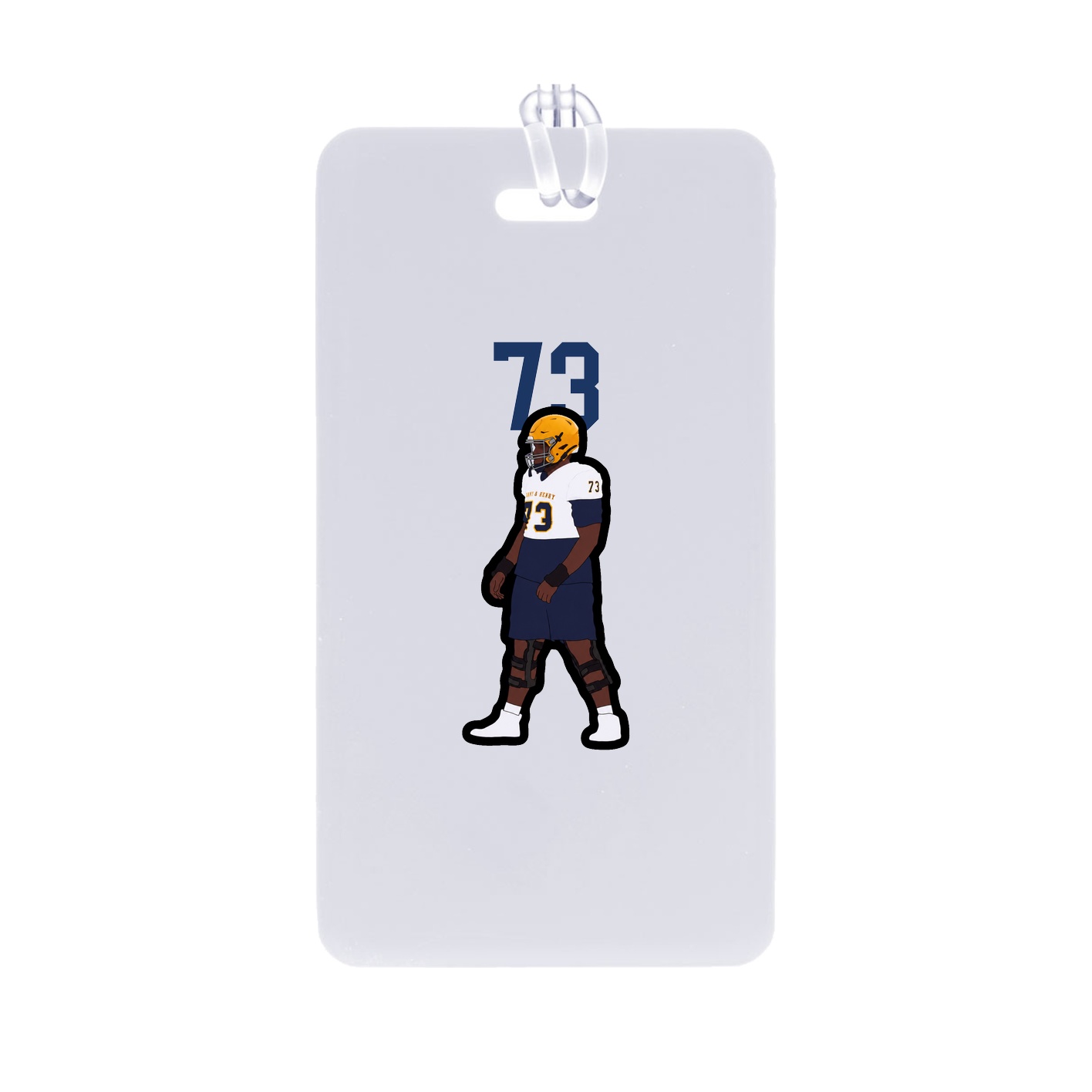 Bag Tag — Number Top in Classic