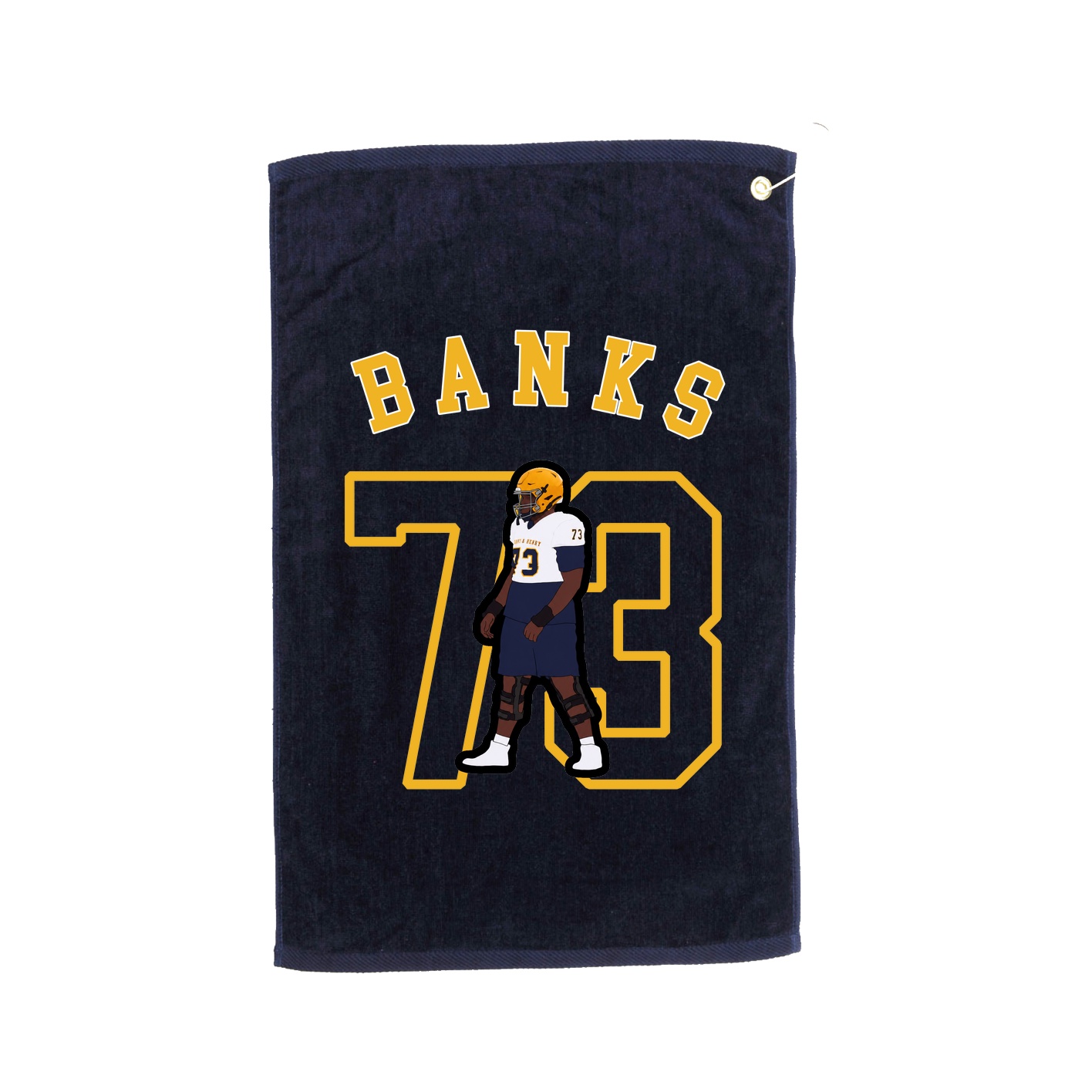Golf Towel — Shirsey Arch in Navy