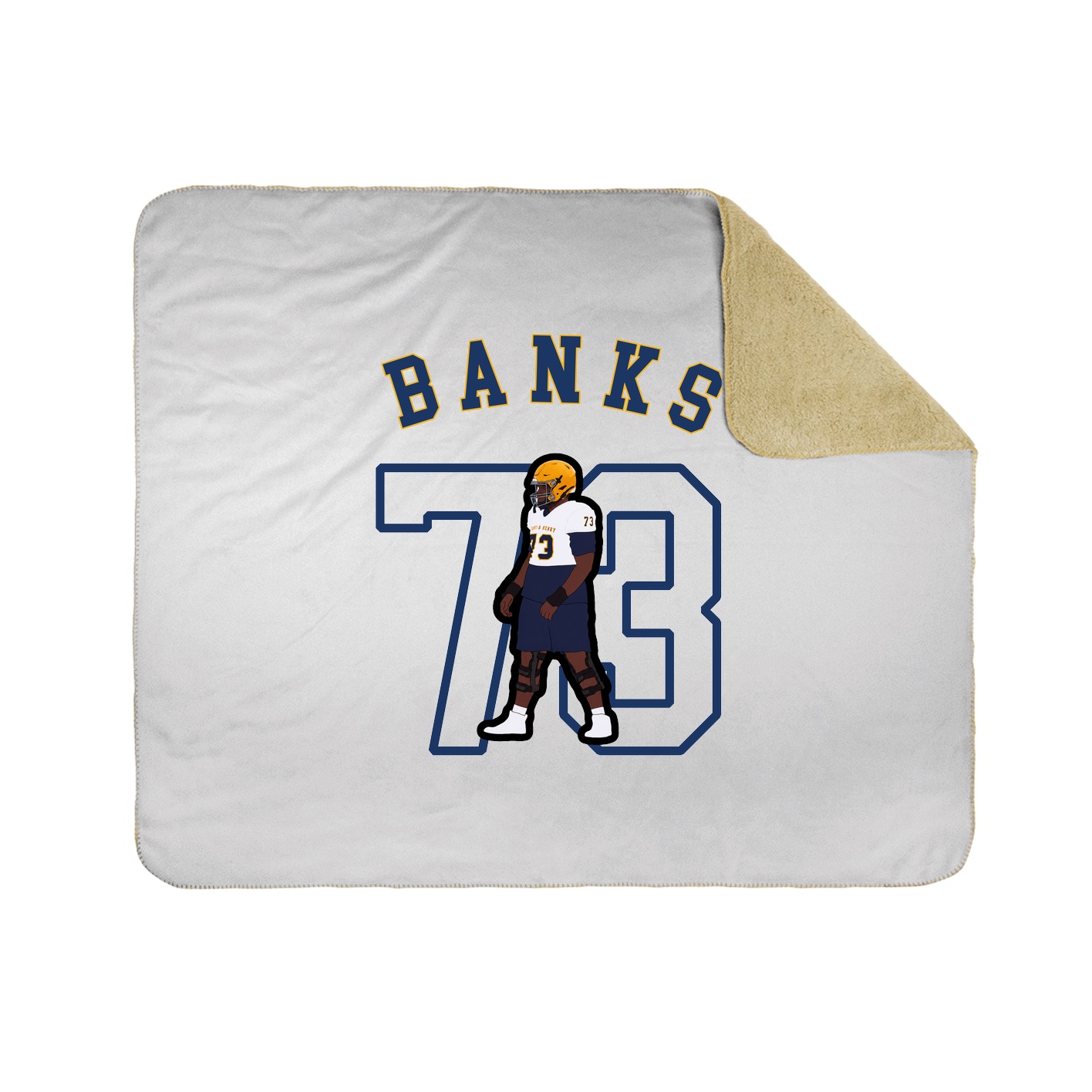 Throw Blanket — Shirsey Arch in White