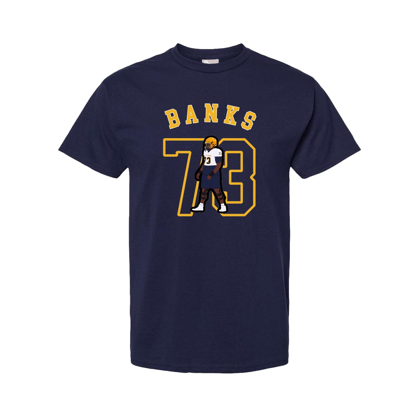 Youth Tee — Shirsey Arch in Navy