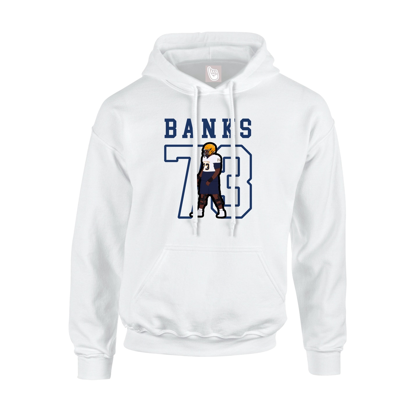 Youth Hoodie — Shirsey in White