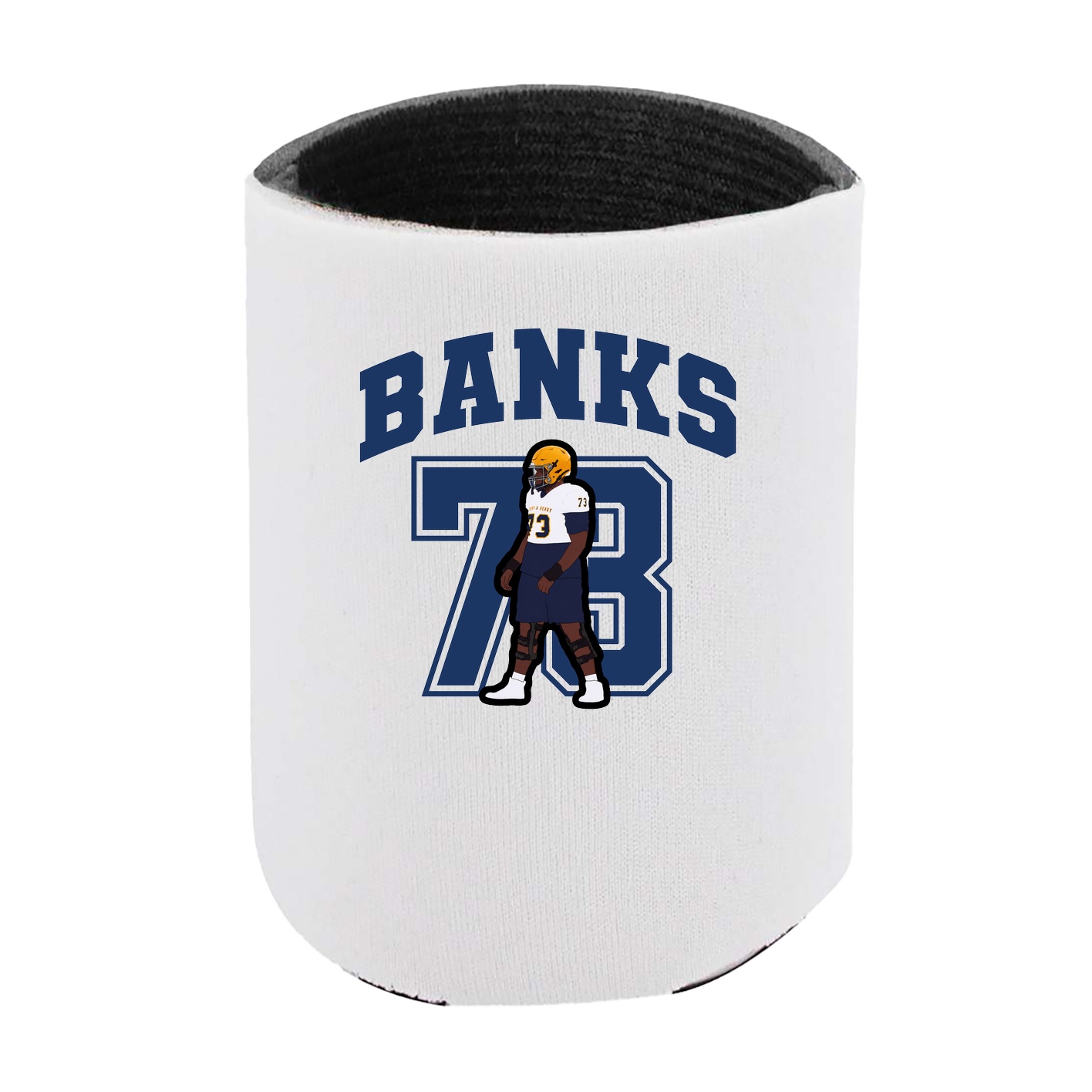 Can Holder — Number in White