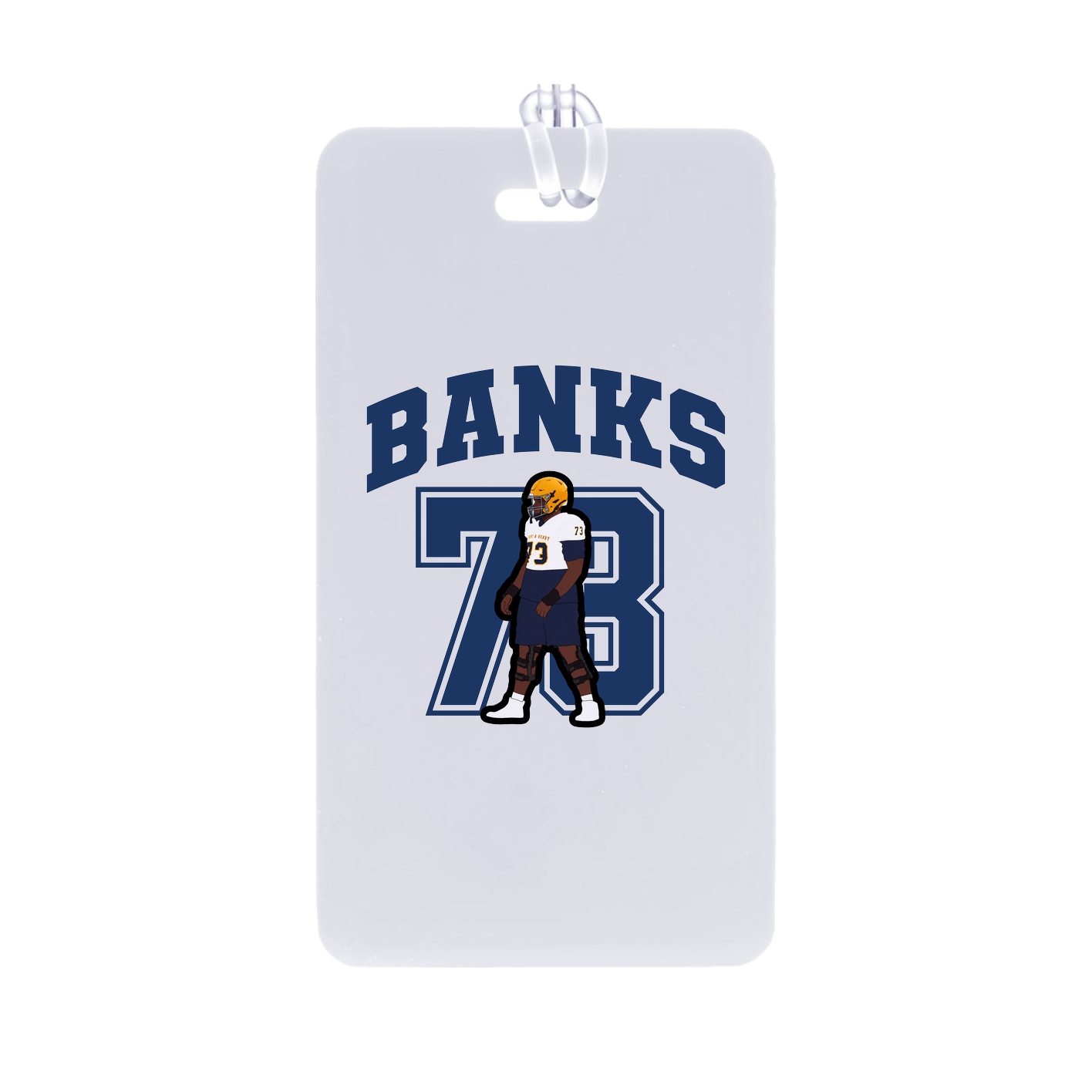Bag Tag — Number in Classic