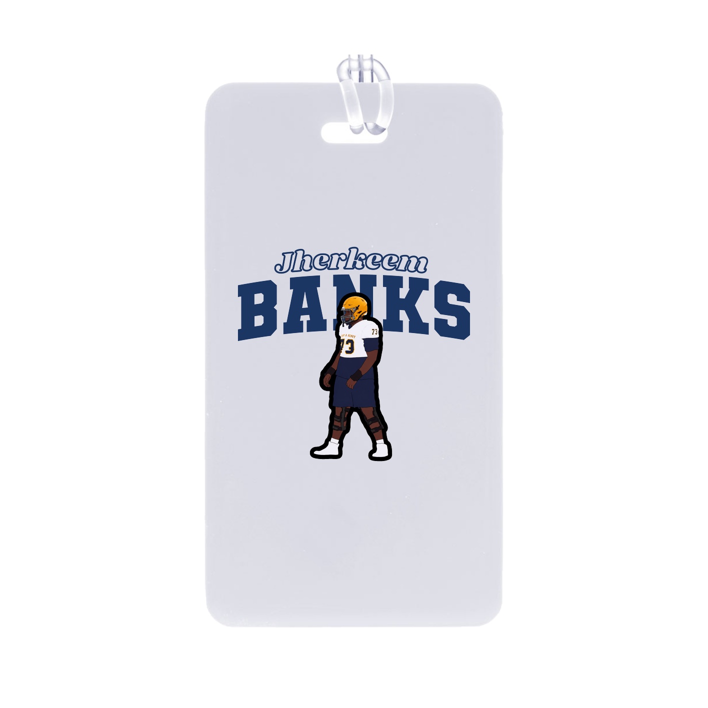 Bag Tag — Name Arch in Classic