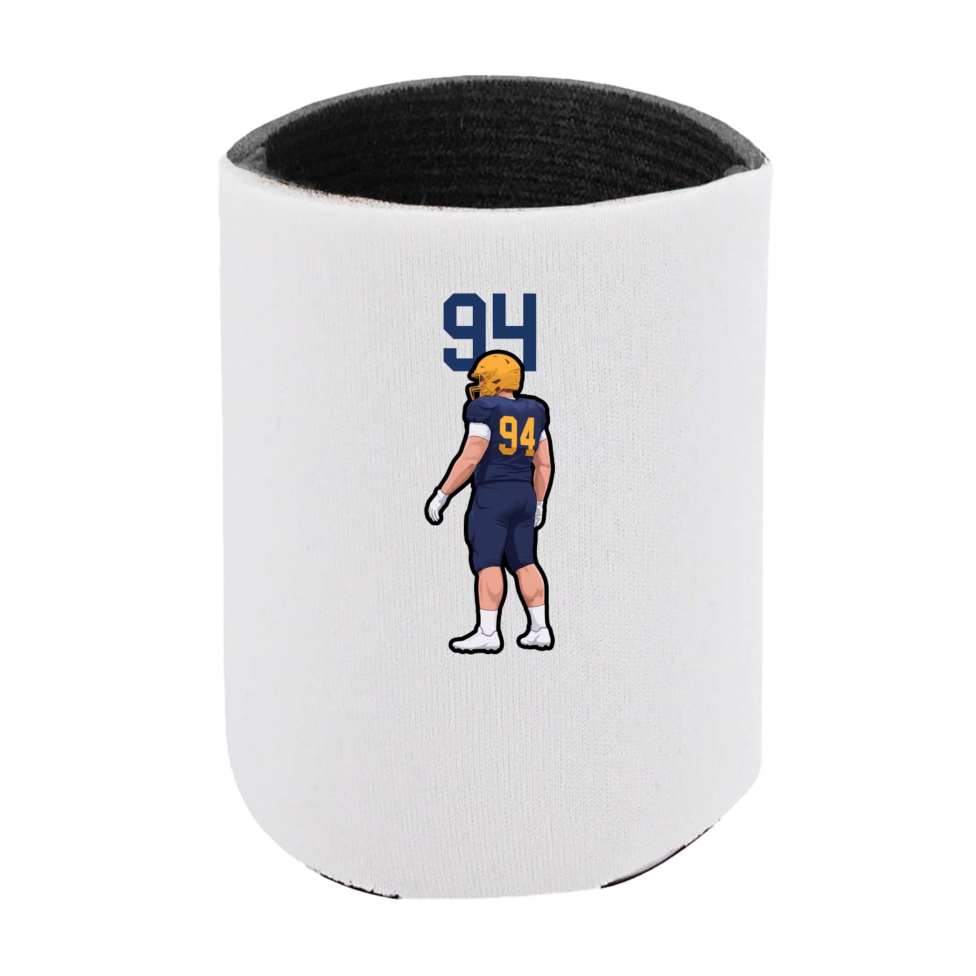 Can Holder — Number Top in White
