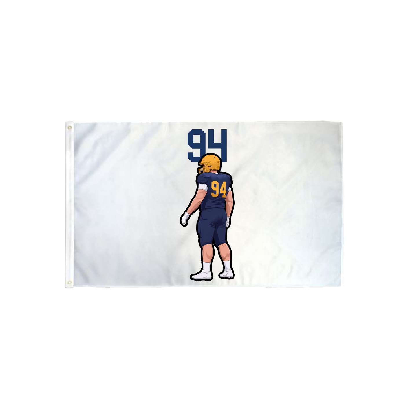 3x5 Flag — Number Top in Classic