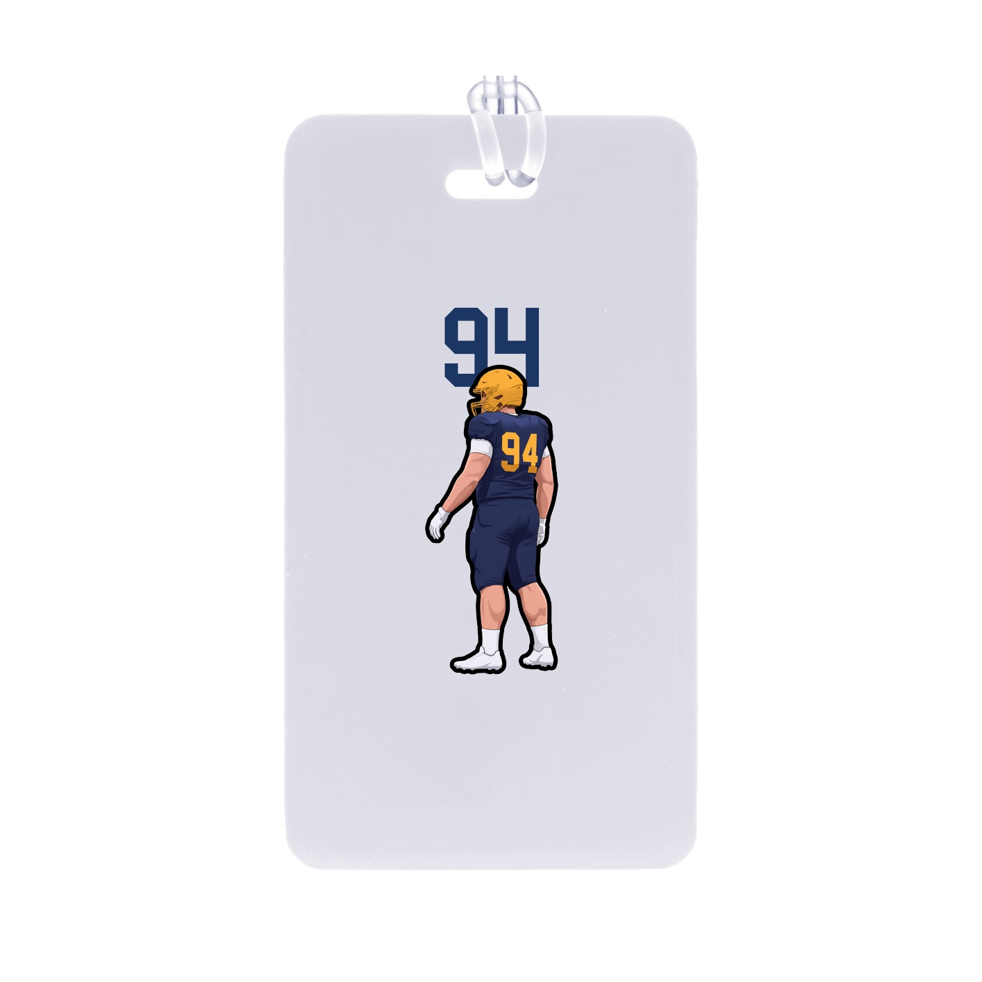 Bag Tag — Number Top in Classic