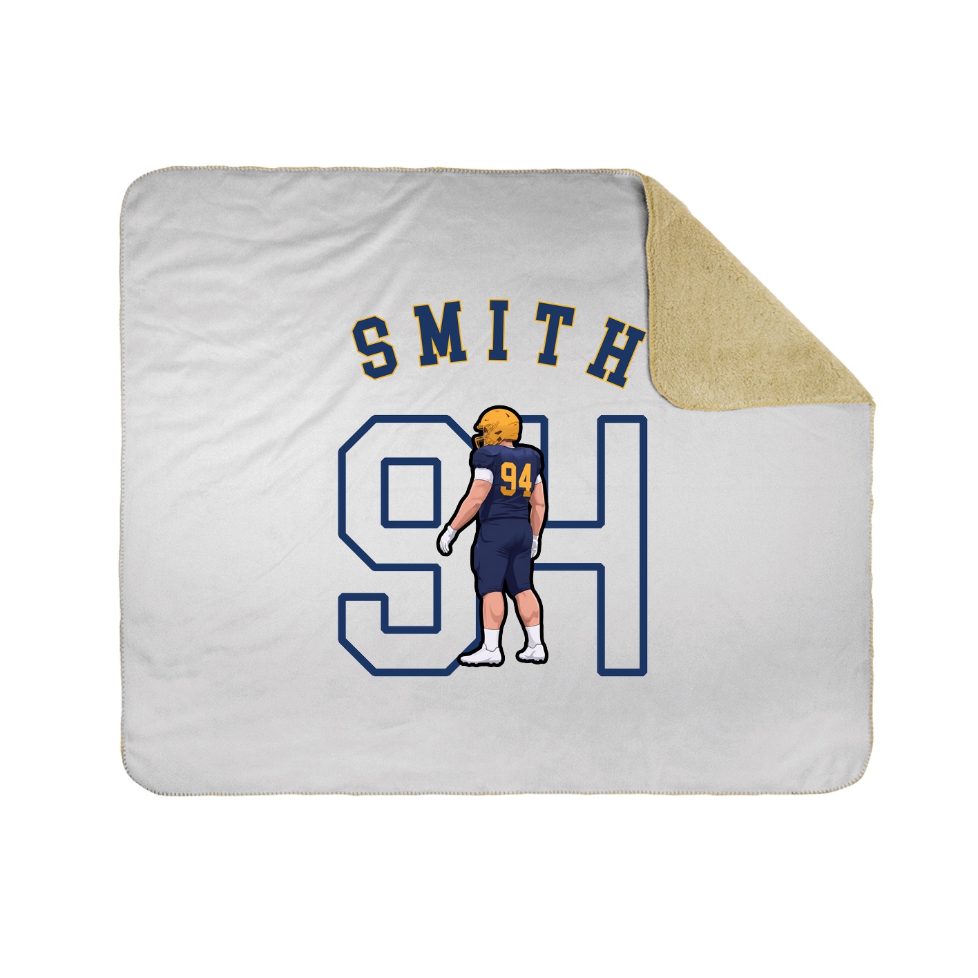Throw Blanket — Shirsey Arch in White