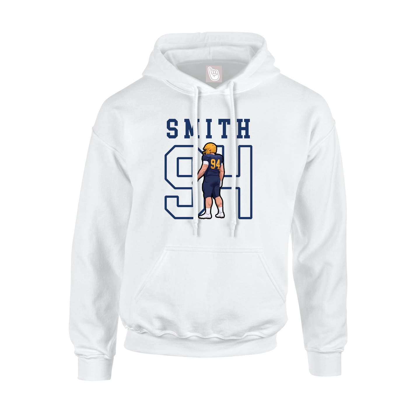 Youth Hoodie — Shirsey in White