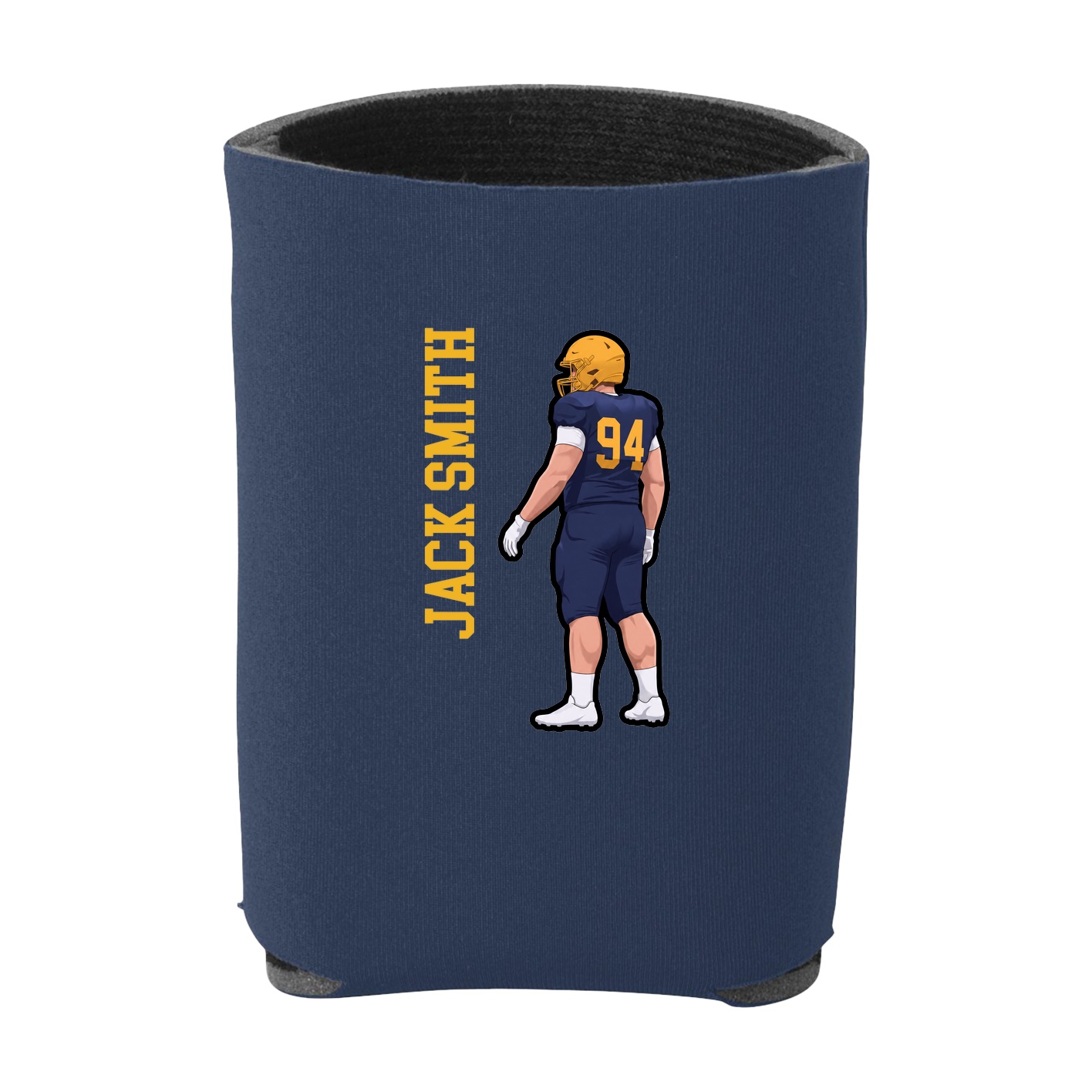 Can Holder — Name Vertical in Navy