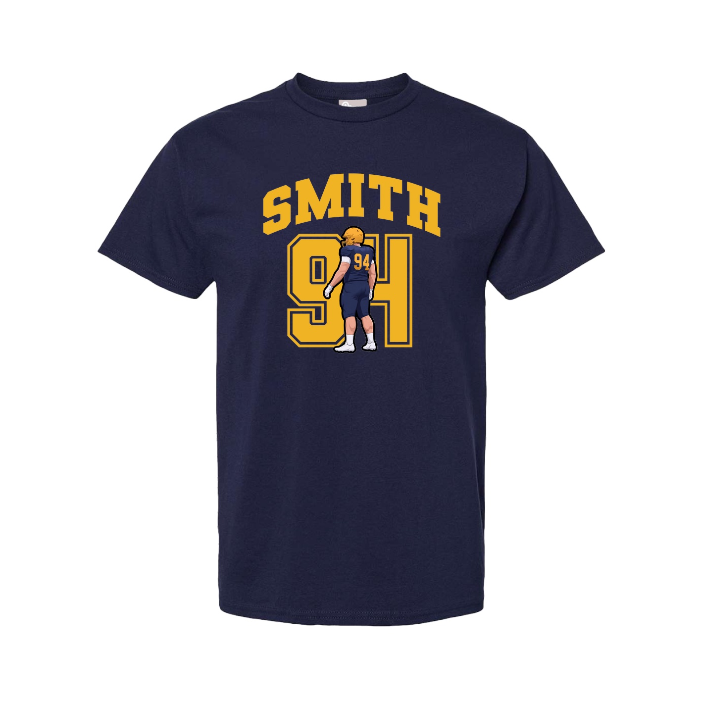 Tee — Number in Navy