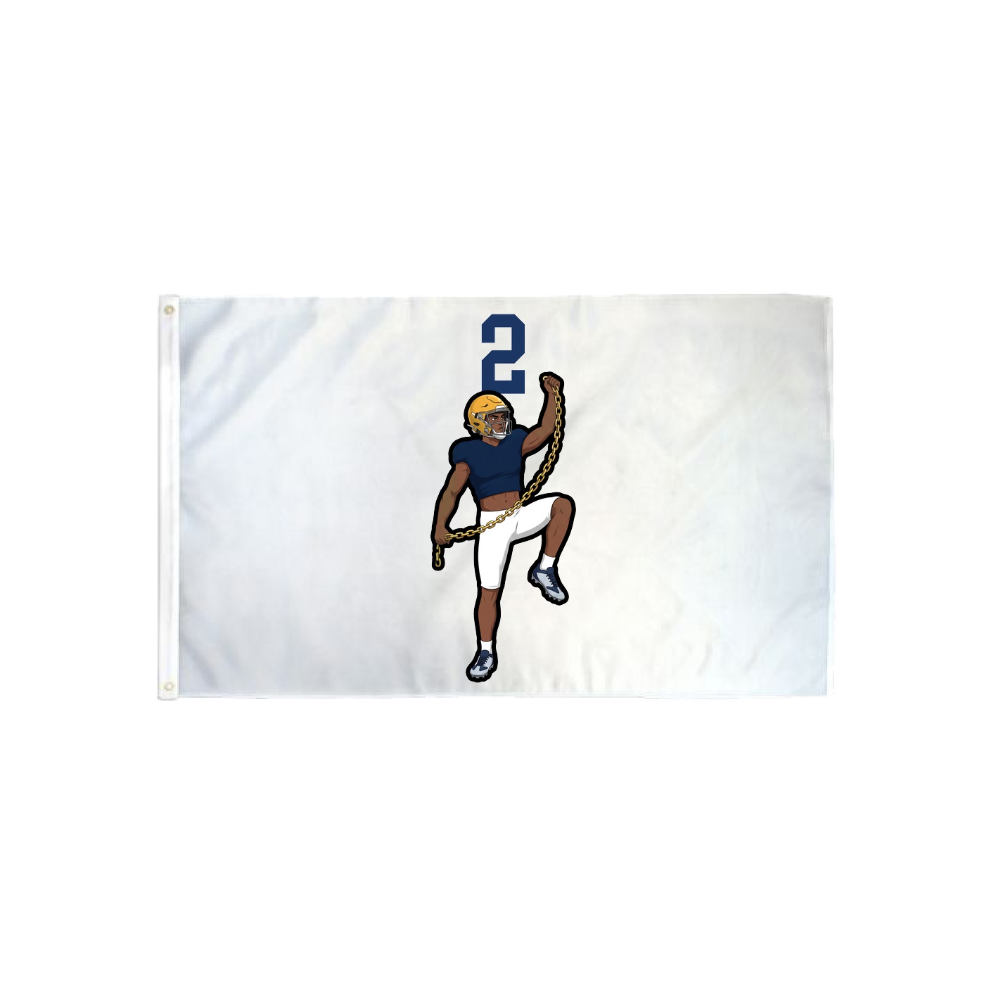 3x5 Flag — Number Top in Classic