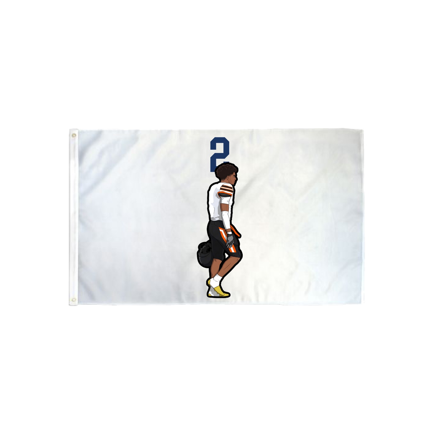 3x5 Flag — Number Top in Classic