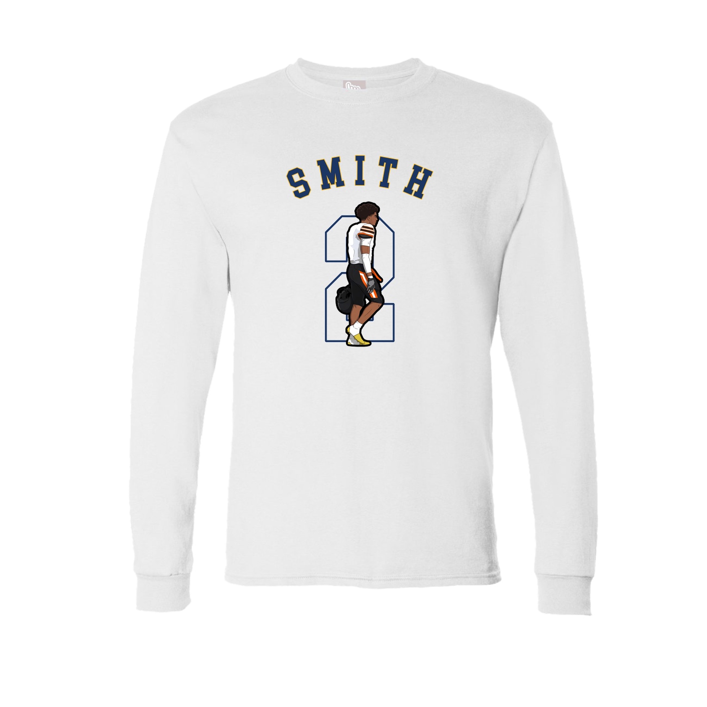 Long Sleeve Tee — Shirsey Arch in White