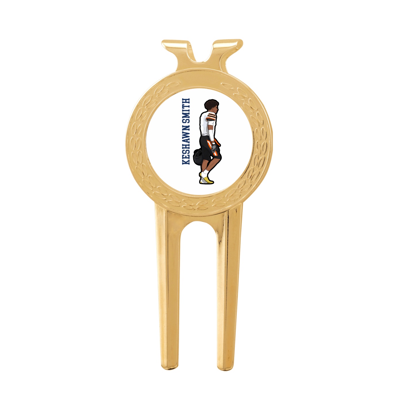 Divot Tool with Ball Marker — Name Vertical in Classic