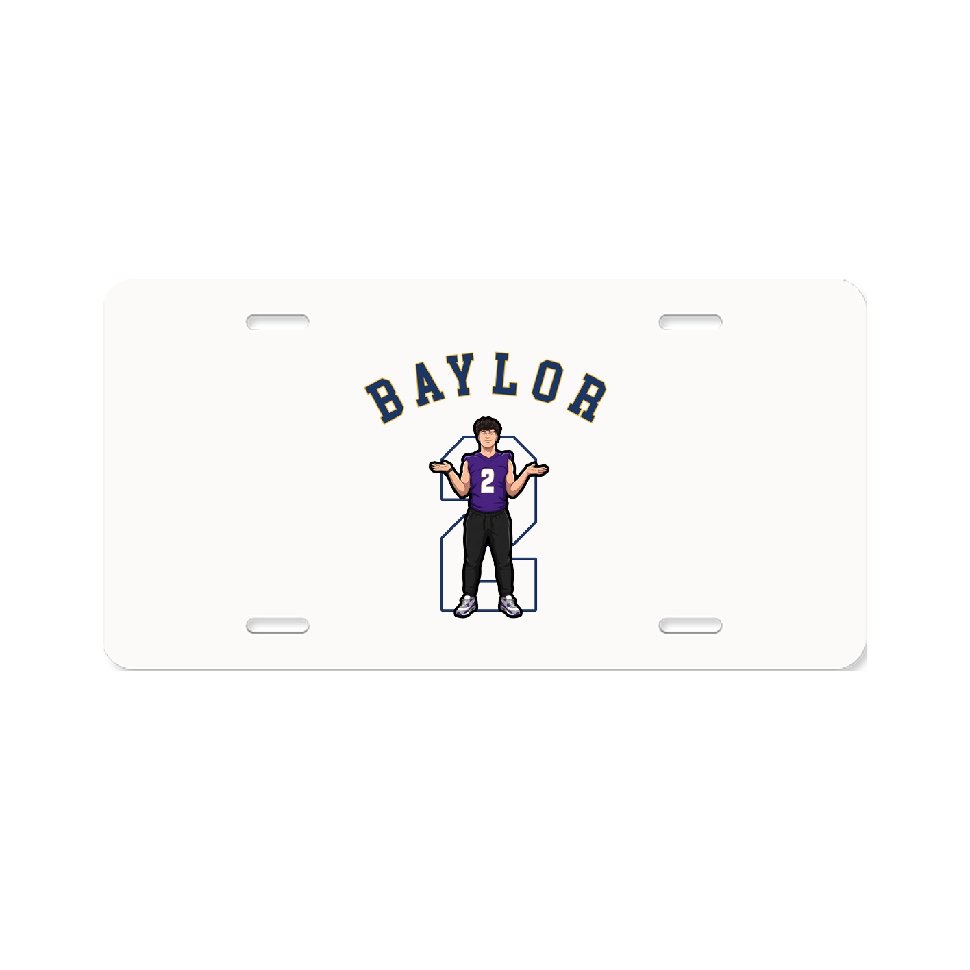 License Plate — Shirsey Arch in Classic