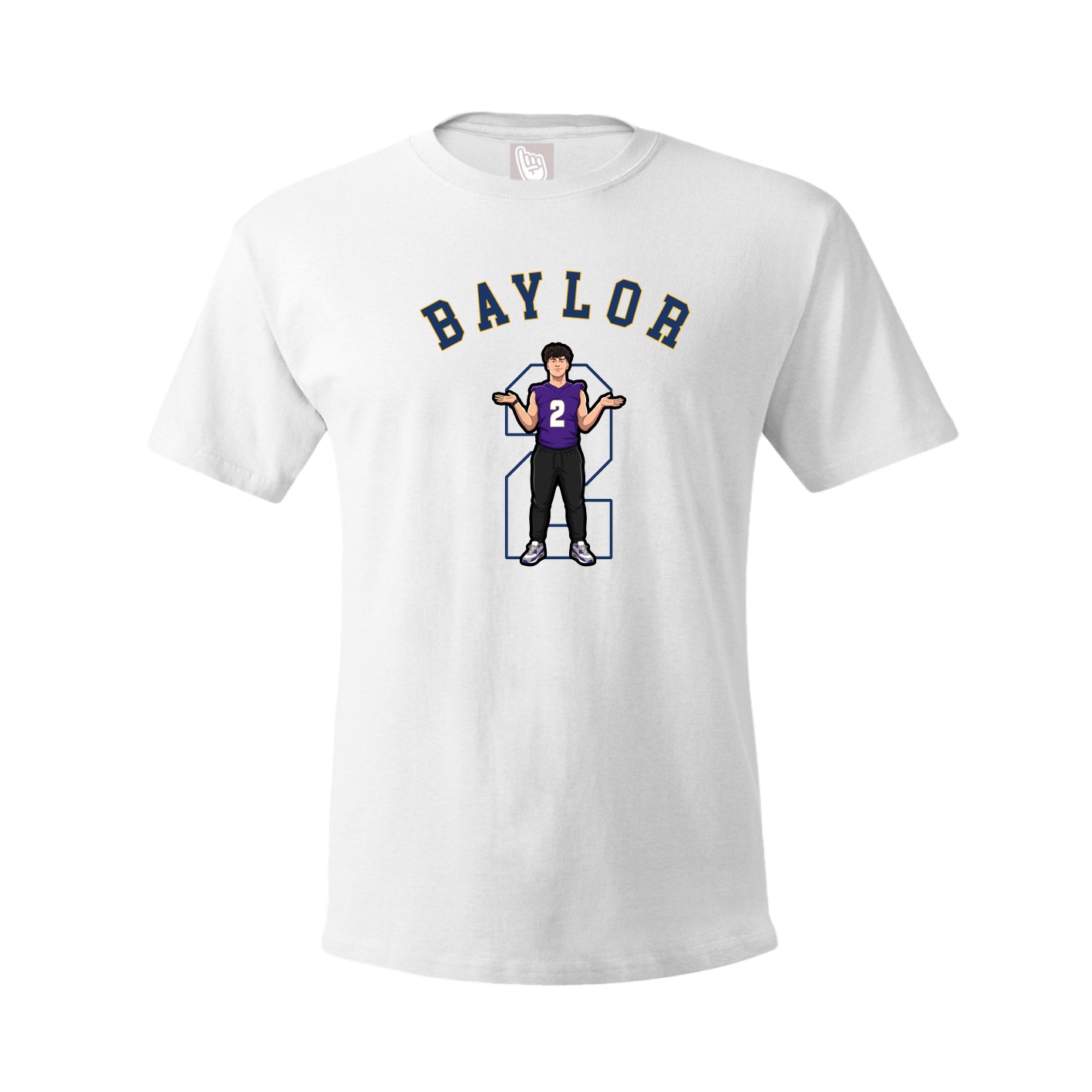 Youth Tee — Shirsey Arch in White