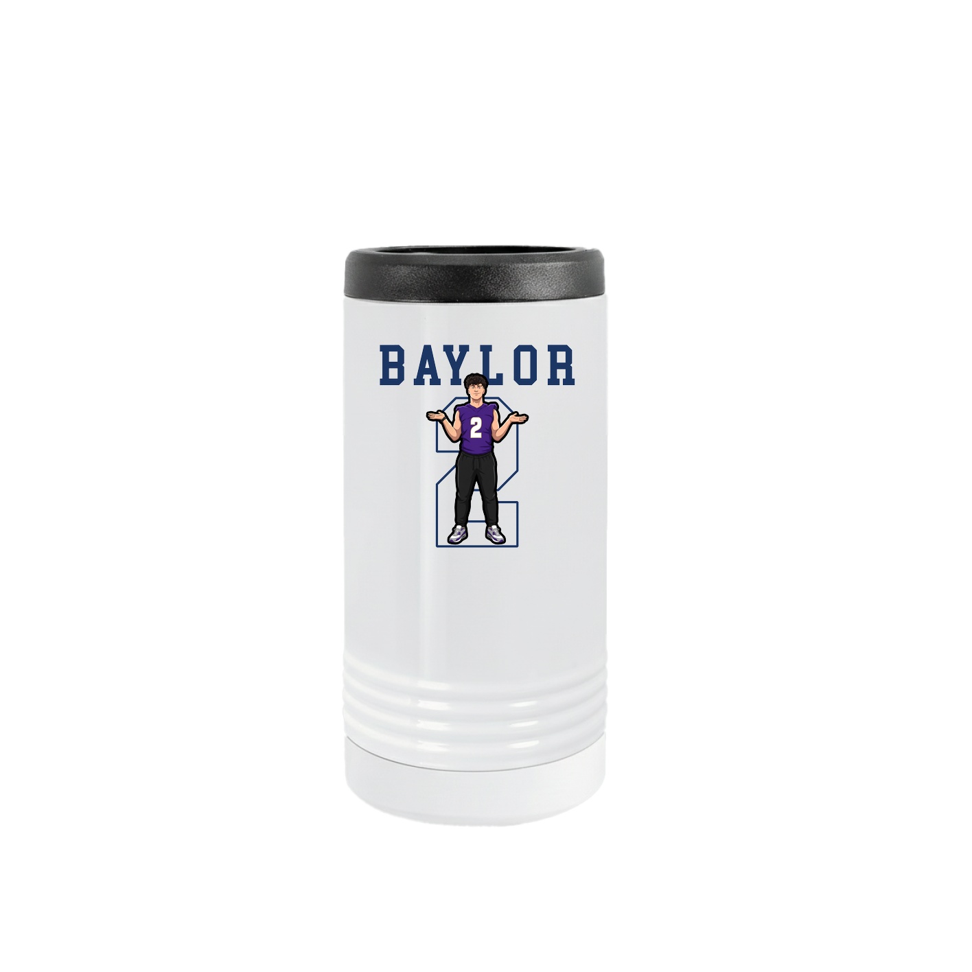 Slim Beverage Holder — Shirsey in White
