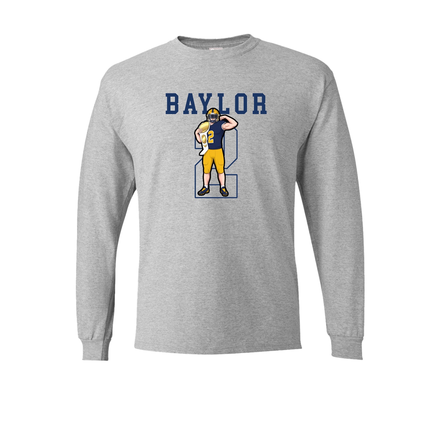 Long Sleeve Tee — Shirsey in Grey