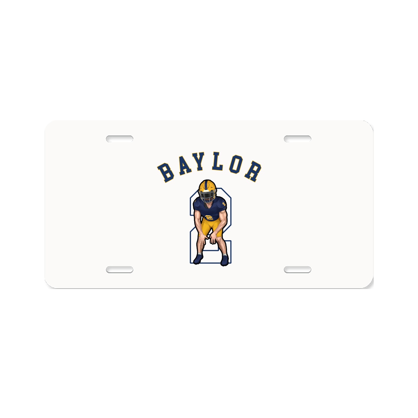 License Plate — Shirsey Arch in Classic