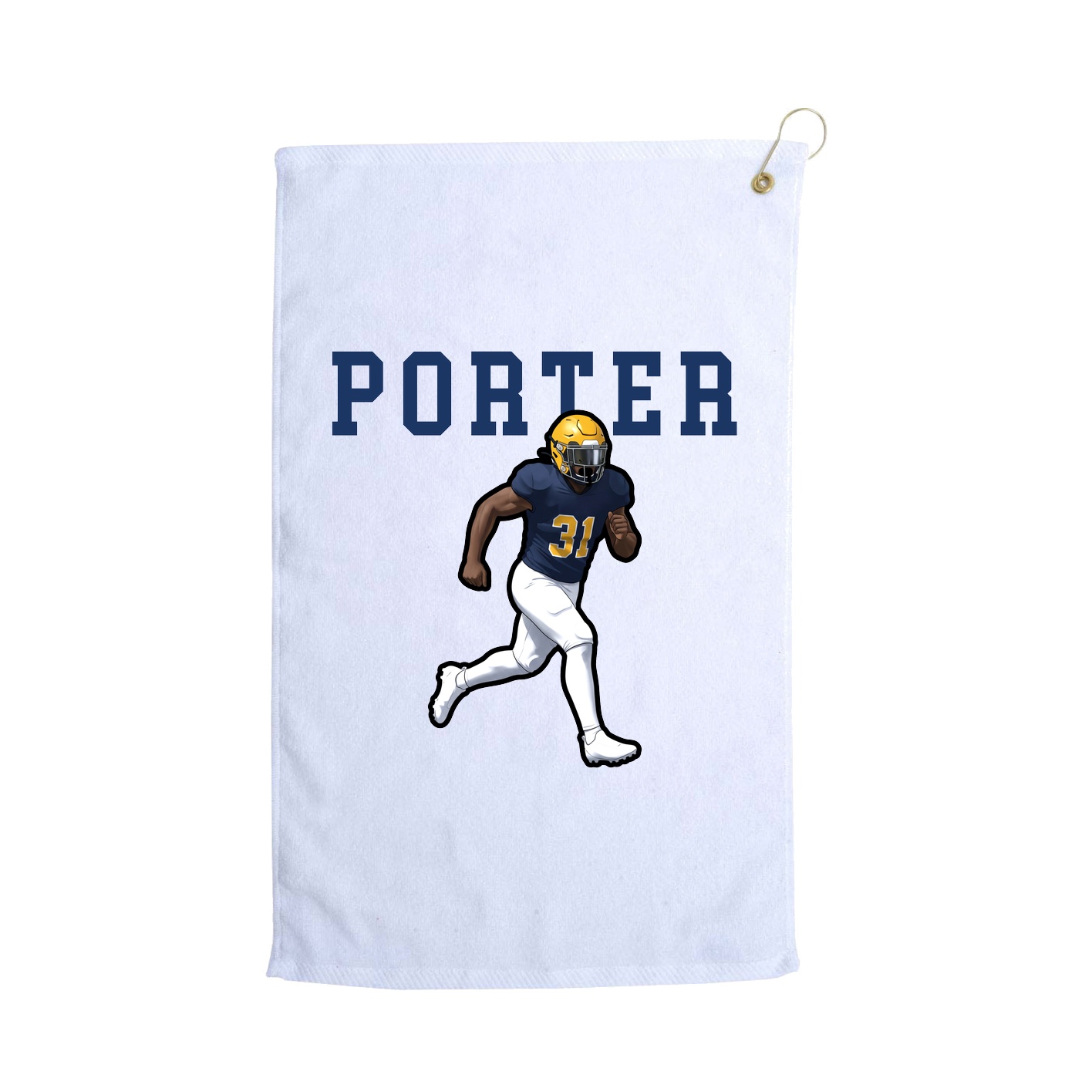 Golf Towel — Shirsey in White