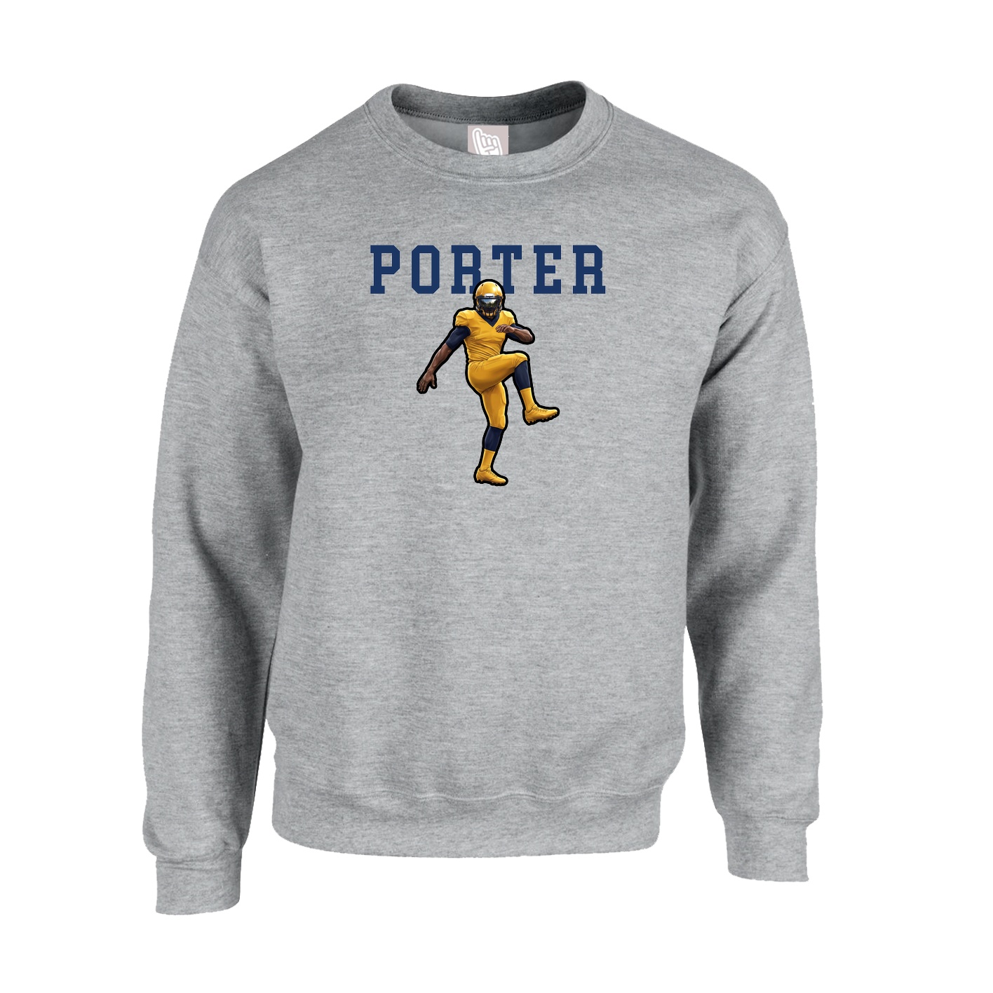 Fleece Crew — Shirsey in Grey